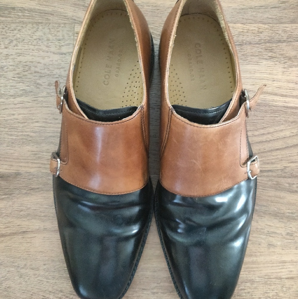 Men's Double Monk Oxford Dress Shoes